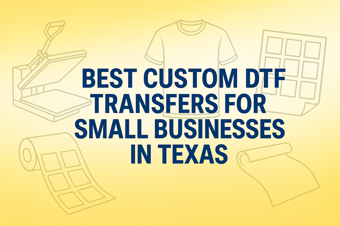 Custom DTF transfers on T‑shirt